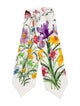 Gucci Silk Floral Print Scarf