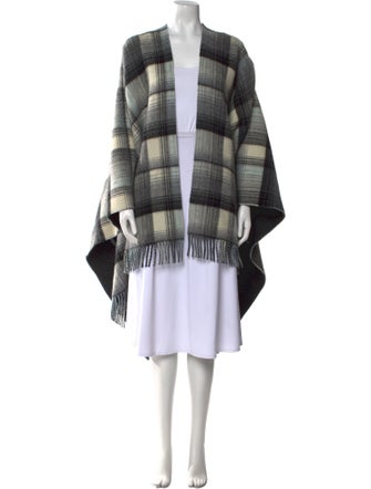 Gucci Wool Plaid Print Sweater