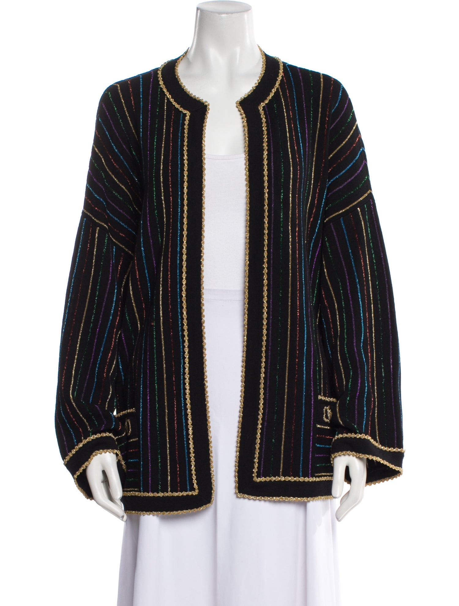 Gucci 2020 Gucci glitter laé striped jacket Sweater