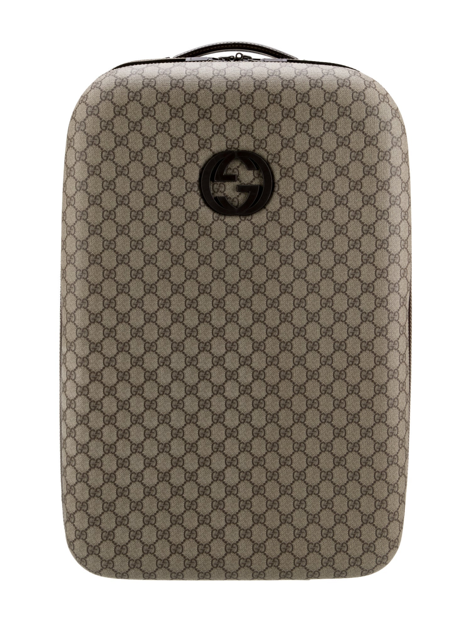 Gucci Hard Shell GG Supreme Suitcase