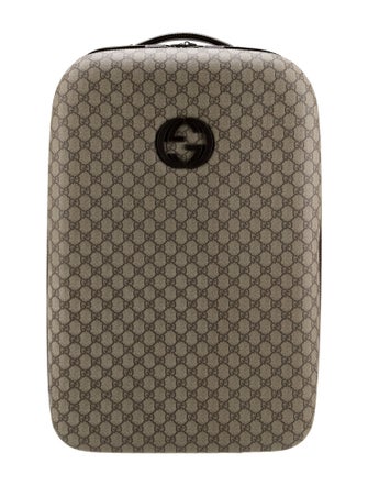 Gucci Hard Shell GG Supreme Suitcase