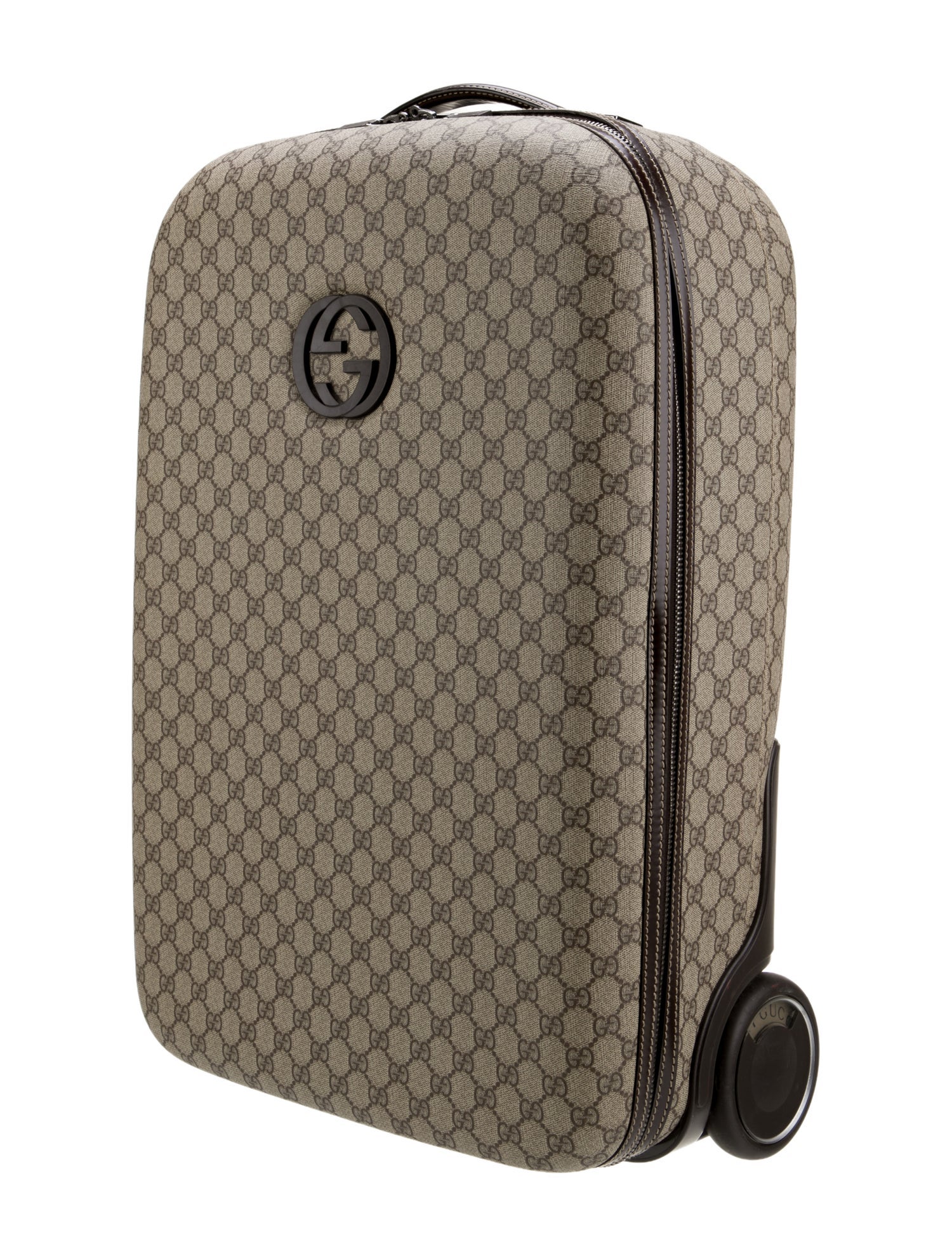 Gucci Hard Shell GG Supreme Suitcase