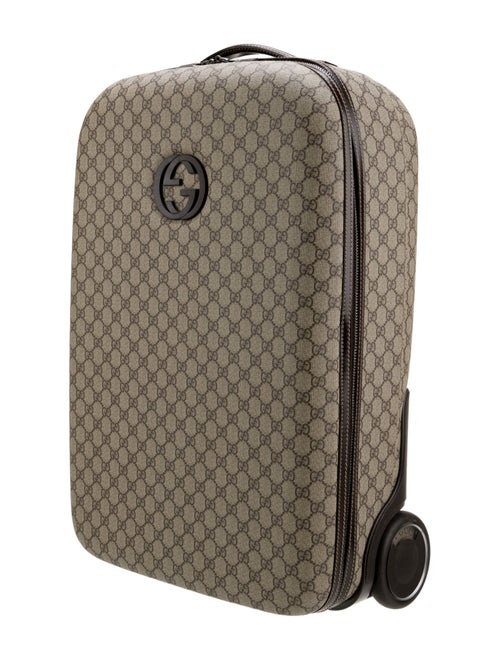 Gucci Hard Shell GG Supreme Suitcase