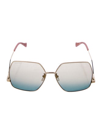 Gucci Diva Horsebit Accent Sunglasses