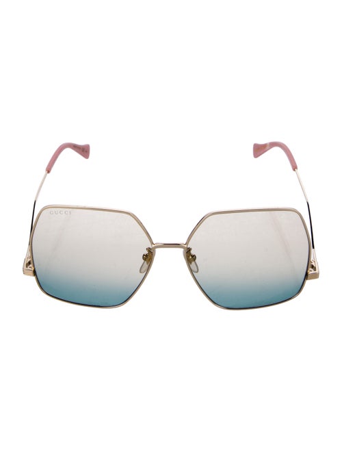 Gucci Diva Horsebit Accent Sunglasses