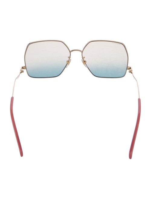 Gucci Diva Horsebit Accent Sunglasses