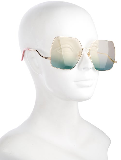 Gucci Diva Horsebit Accent Sunglasses