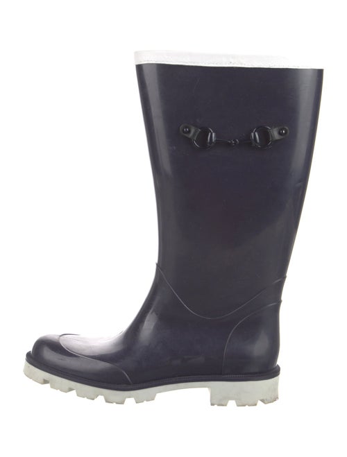Gucci Horsebit Accent Rubber Rain Boots