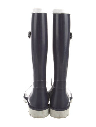 Gucci Horsebit Accent Rubber Rain Boots