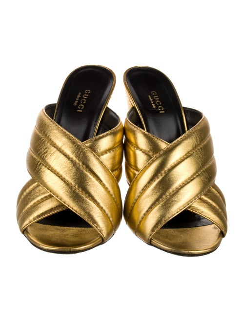 Gucci Leather Slides