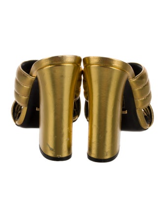 Gucci Leather Slides