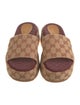Gucci GG Canvas Canvas Slides