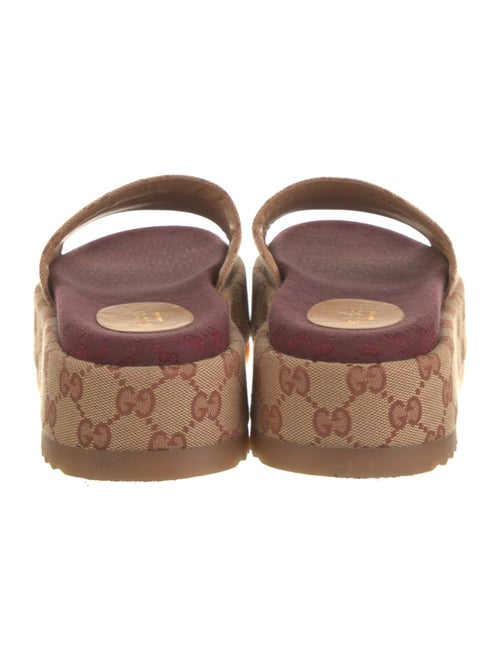 Gucci GG Canvas Canvas Slides