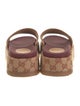 Gucci GG Canvas Canvas Slides