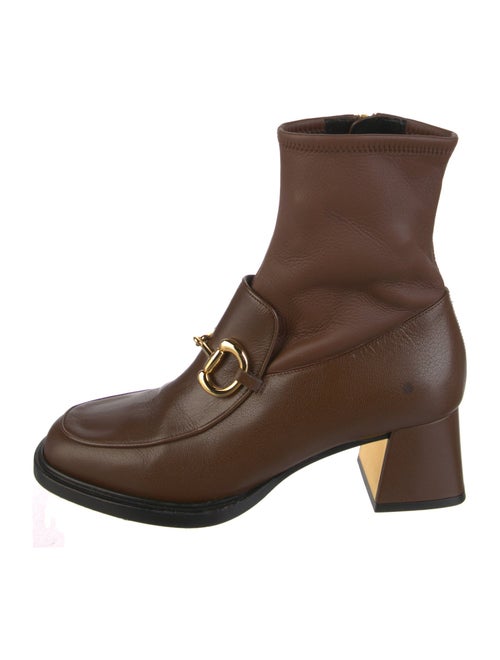 Gucci 1955 Horsebit Accent Leather Boots
