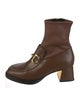 Gucci 1955 Horsebit Accent Leather Boots