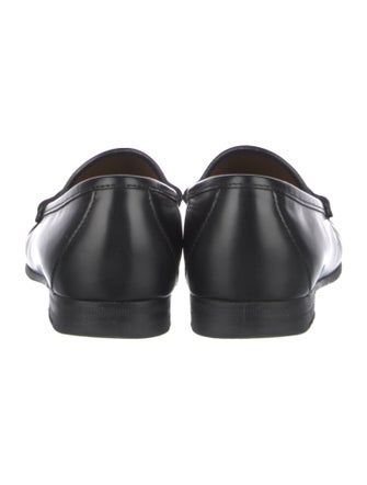 Gucci Horsebit Accent Leather Loafers