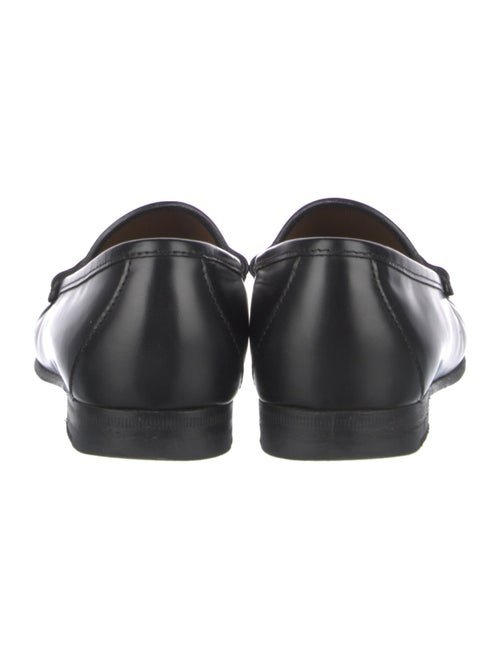 Gucci Horsebit Accent Leather Loafers