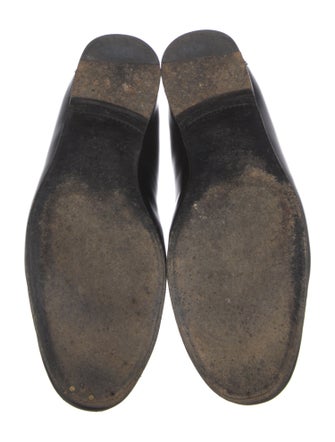 Gucci Horsebit Accent Leather Loafers