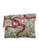 Gucci Pattern Print Cosmetic Bag
