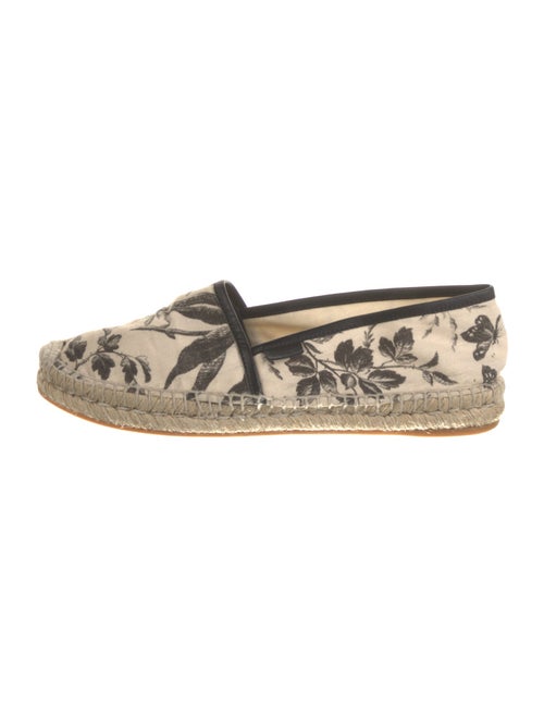 Gucci Canvas Floral Print Espadrilles
