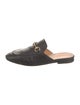Gucci Horsebit Accent Leather Mules