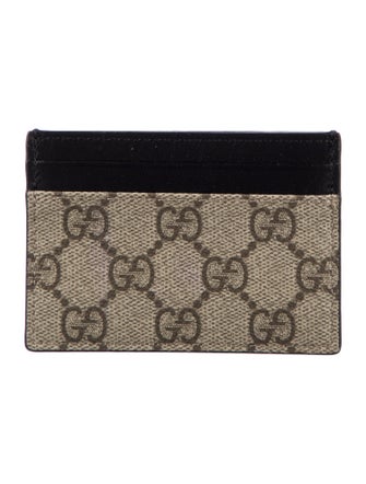 Gucci GG Supreme Card Holder