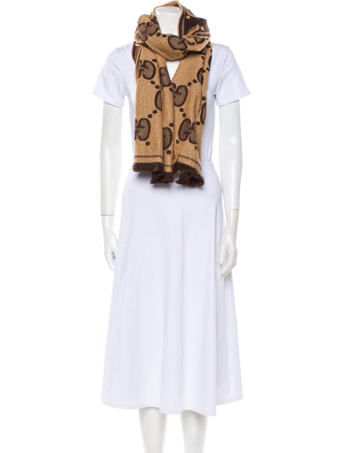 Gucci Wool Printed Scarf