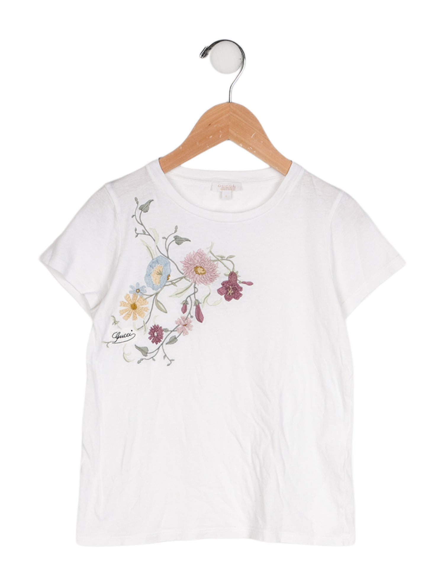 Gucci Embroidered T Shirt
