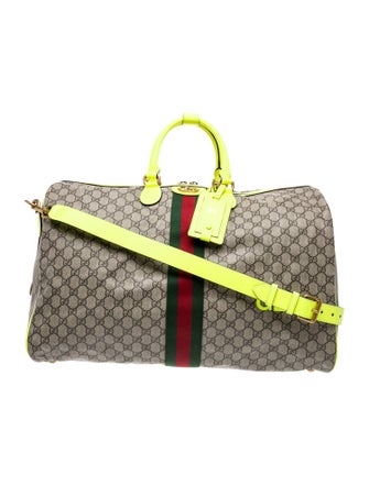 Gucci GG Supreme Weekender Bag