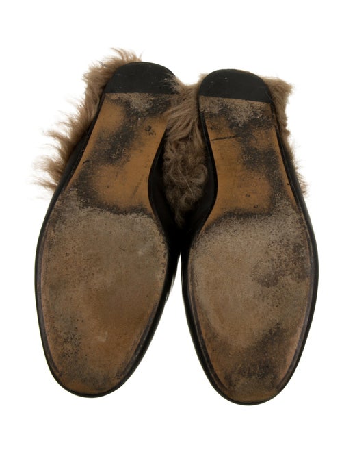 Gucci Horsebit Accent Leather Mules