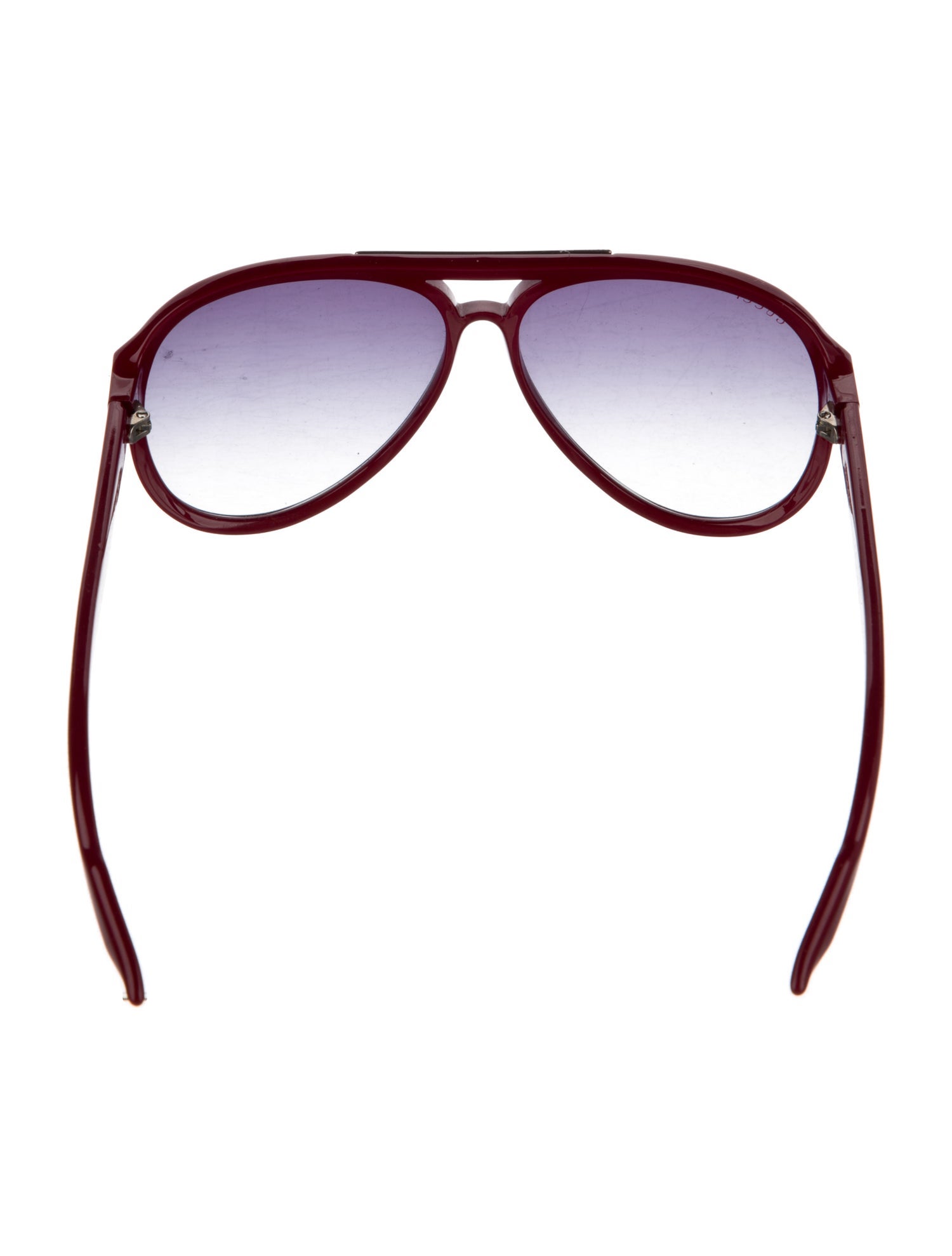 Gucci Sylvie Web Accent Aviator Sunglasses