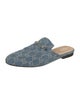 Gucci GG Denim Denim Mules