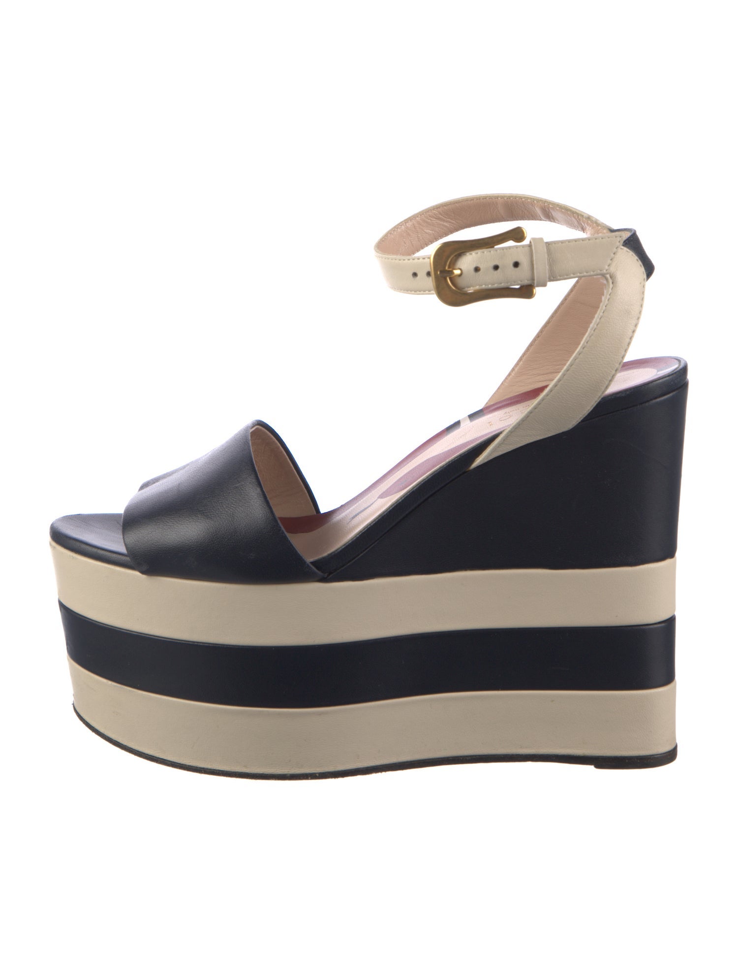 Gucci Kingsnake Leather Espadrilles