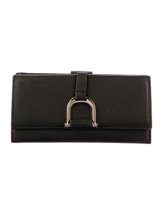 Gucci Leather Continental Wallet