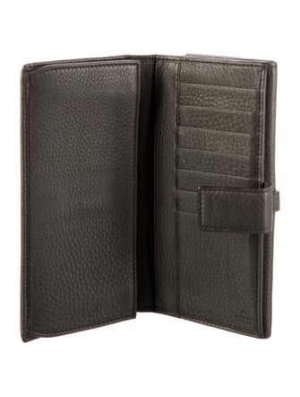 Gucci Leather Continental Wallet