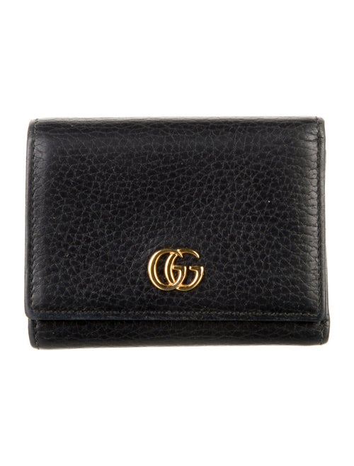 Gucci Double G Logo Leather Wallet