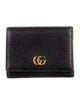 Gucci Double G Logo Leather Wallet