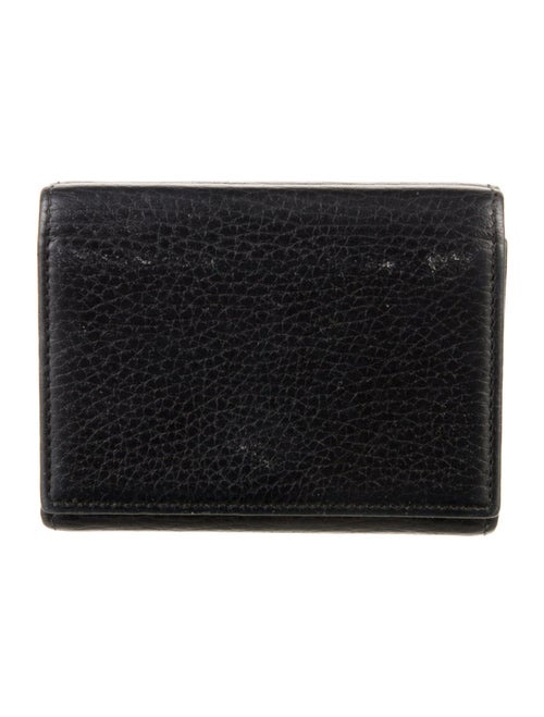 Gucci Double G Logo Leather Wallet
