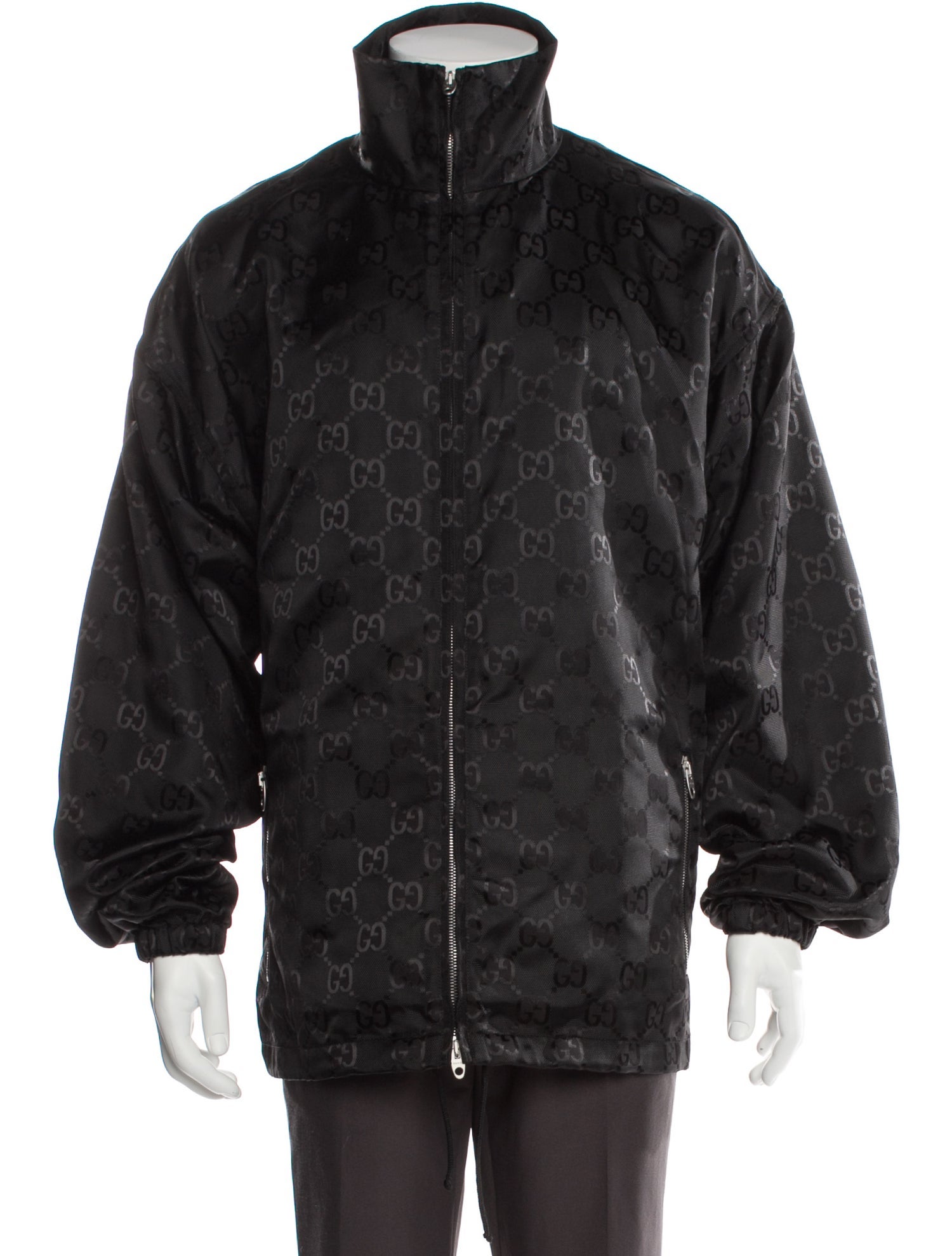 Gucci 2021 GG Logo Windbreaker