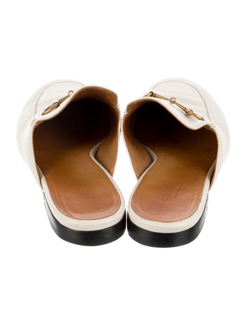 Gucci Horsebit Accent Leather Mules