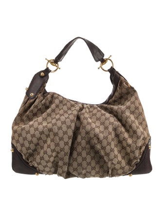 Gucci GG Canvas Jockey Large