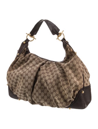 Gucci GG Canvas Jockey Large