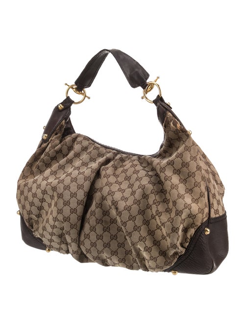 Gucci GG Canvas Jockey Large