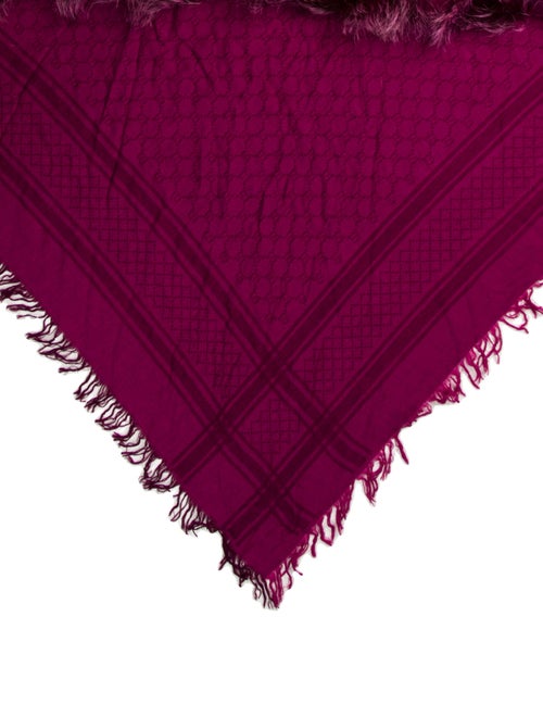 Gucci Wool Printed Shawl