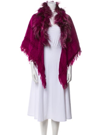 Gucci Wool Printed Shawl