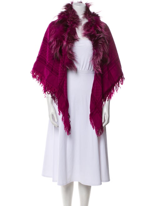 Gucci Wool Printed Shawl