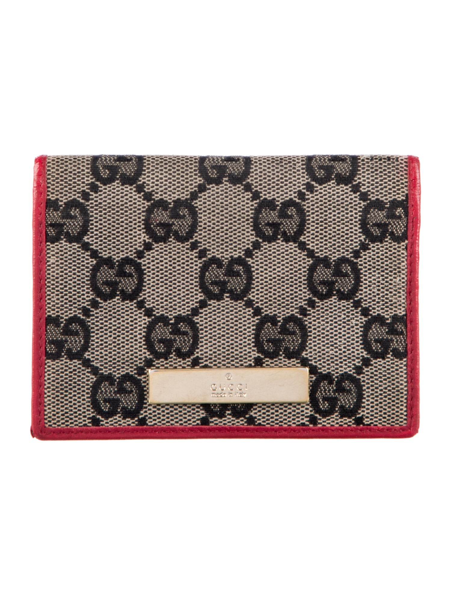 Gucci Vintage GG Canvas Wallet