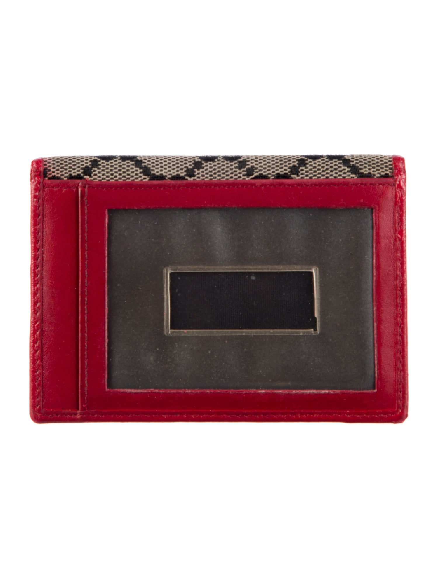 Gucci Vintage GG Canvas Wallet
