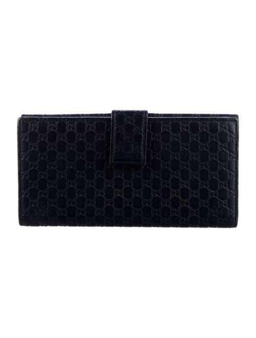 Gucci Microguccissima Pattern Leather French Purse